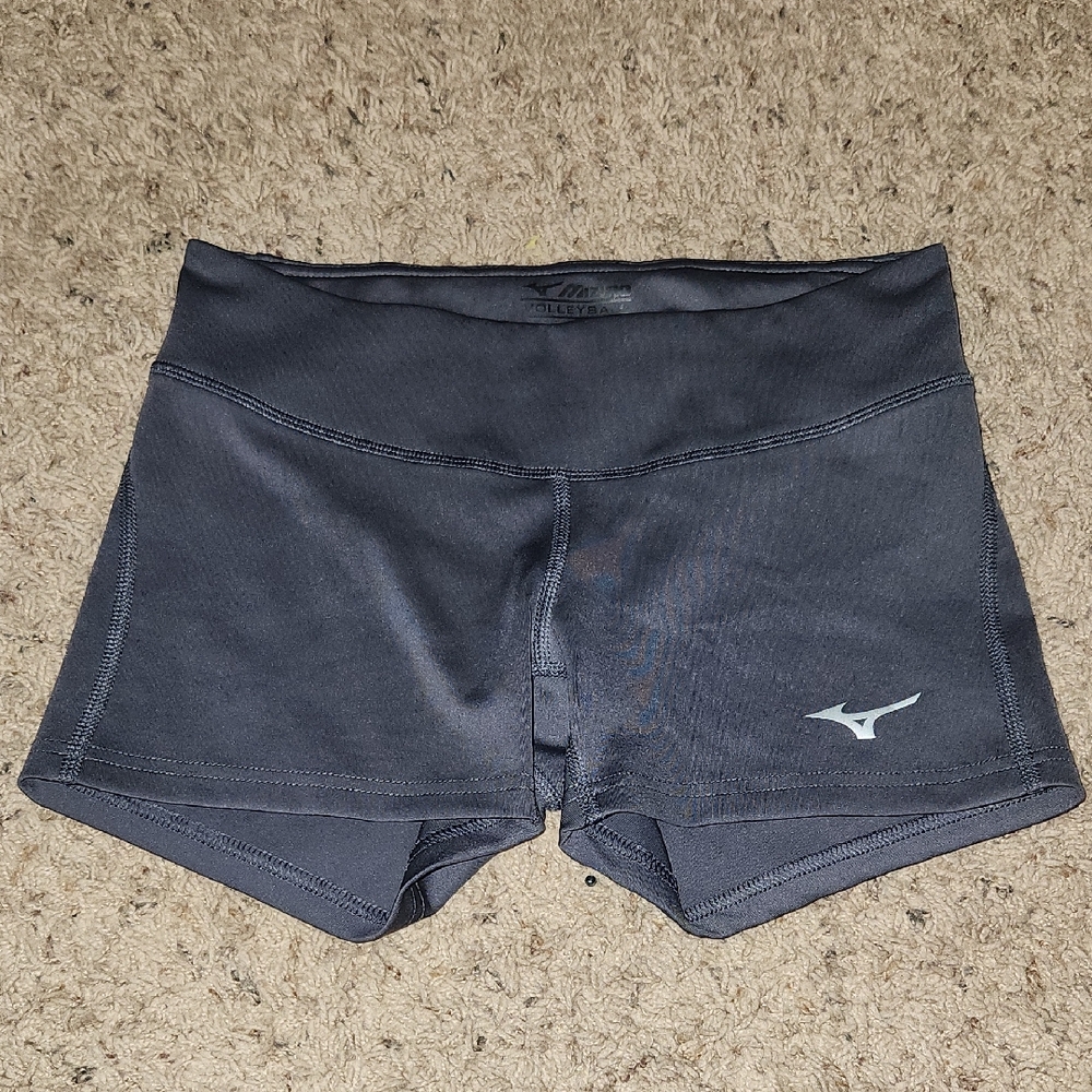 Mizuno - Women's 3.5" Dark Gray Volleyball Shorts- Size M